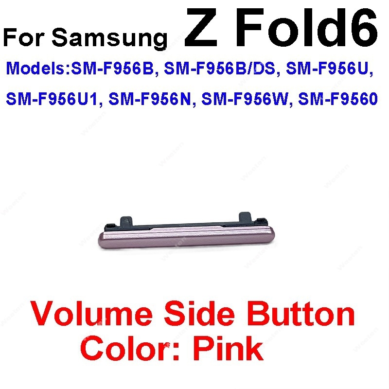 Gumb za glasnoću za Samsung Galaxy Z Fold 2–6 (F916B/N/U, F926)