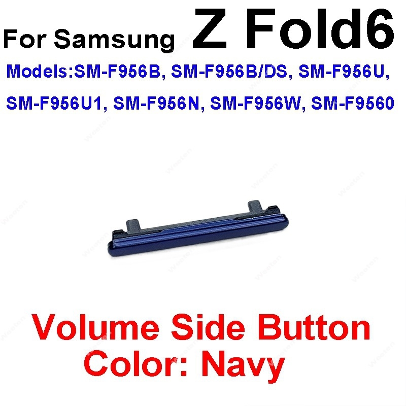 Gumb za glasnoću za Samsung Galaxy Z Fold 2–6 (F916B/N/U, F926)
