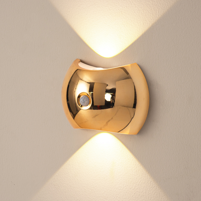 Φωτιστικό τοίχου LED με ABS σκιά και ABS σώμα, 5V, CE πιστοποιημένο, μοντέρνο μινιμαλιστικό στυλ