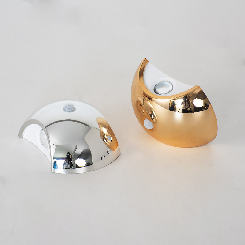 LED sienas lampa ar ABS kupolu un ABS korpusu, 5V, CE sertifikāts, modernā minimālisma stilā