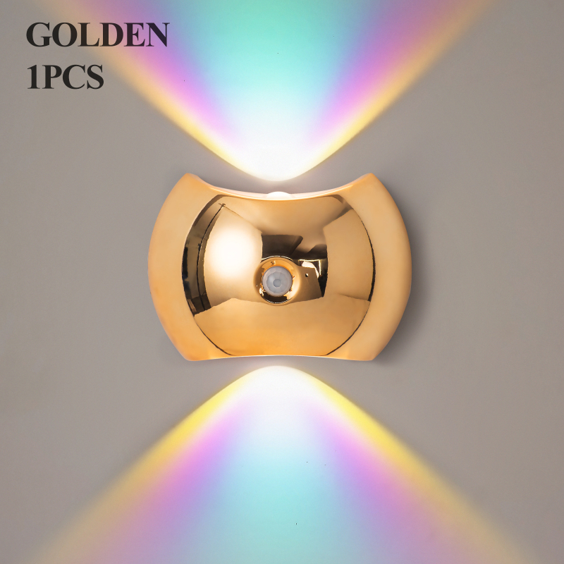 Φωτιστικό τοίχου LED με ABS σκιά και ABS σώμα, 5V, CE πιστοποιημένο, μοντέρνο μινιμαλιστικό στυλ