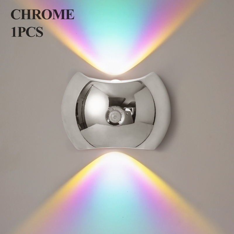 Φωτιστικό τοίχου LED με ABS σκιά και ABS σώμα, 5V, CE πιστοποιημένο, μοντέρνο μινιμαλιστικό στυλ