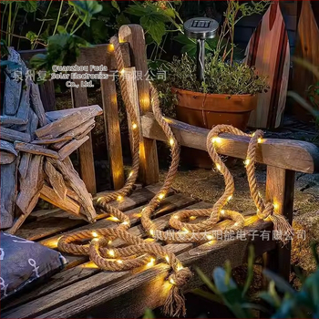 LED нишкова светлина с меден проводник - D511, 0.5W, 1.2V, 6–12 ч., за външен двор, пасторален стил