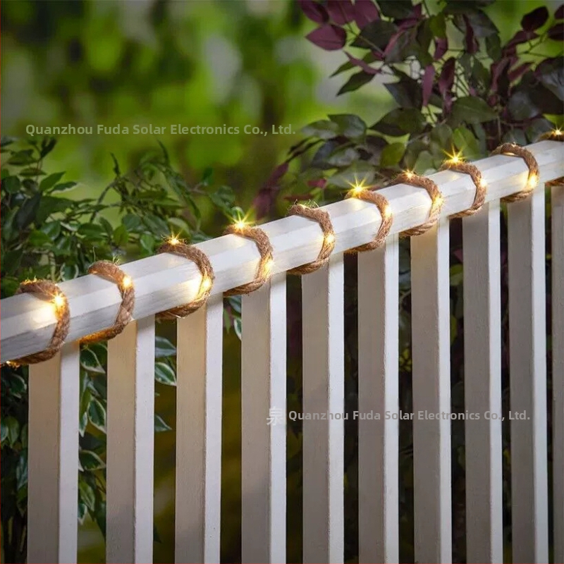 LED нишкова светлина с меден проводник - D511, 0.5W, 1.2V, 6–12 ч., за външен двор, пасторален стил