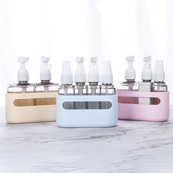 Coen ceļojumu kosmētikas pudeles komplekts — 4-in-1 plastmasas pudeles šampūnam, losjonam, dušas želejai un ādas kopšanai