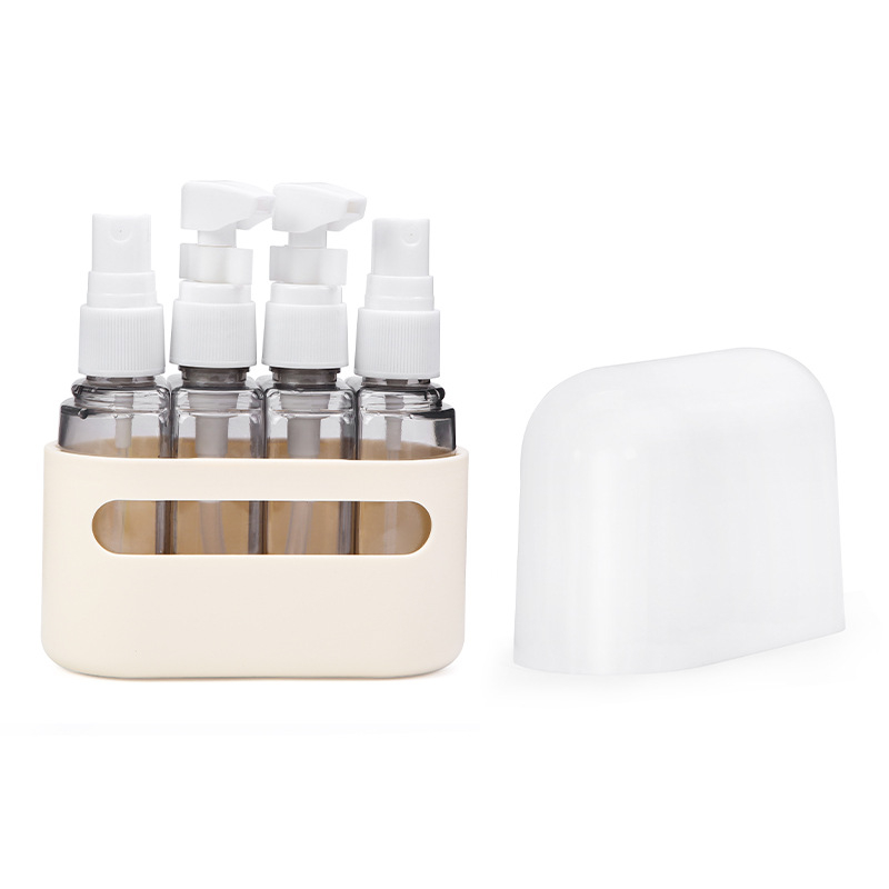 Coen ceļojumu kosmētikas pudeles komplekts — 4-in-1 plastmasas pudeles šampūnam, losjonam, dušas želejai un ādas kopšanai