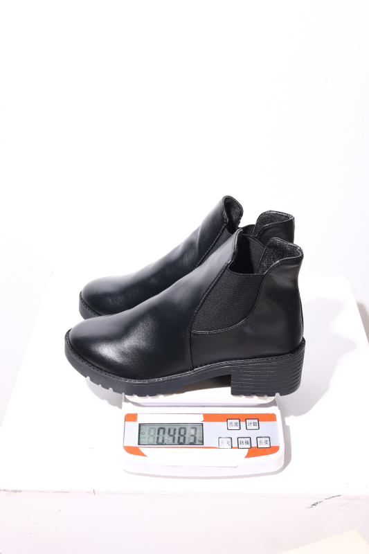 Sieviešu Martin kurpes britu stilā, slip-on, apaļa purngala, vidējā papēža augstums 3–5 cm, PU augšdaļa