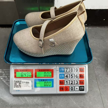 Sieviešu auduma kurpes ar zemu papēdi un sprādzes aizdari, gumijas zole, 0-3 cm papēdis, pavasaris