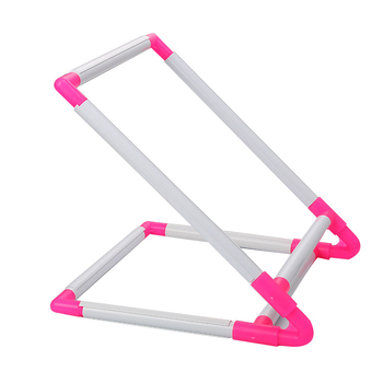 PVC asztali clip-es hímzőkeret keresztszemeshez – kézi használat, textilhímzés