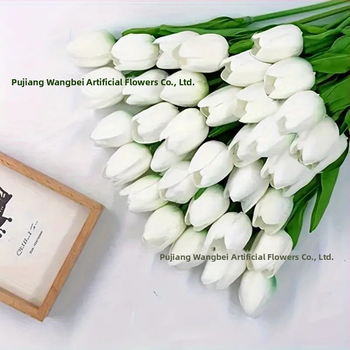 Wangbei W521 Τουλίπες Τεχνητά Λουλούδια – Υλικό PU, Διακόσμηση Σπιτιού