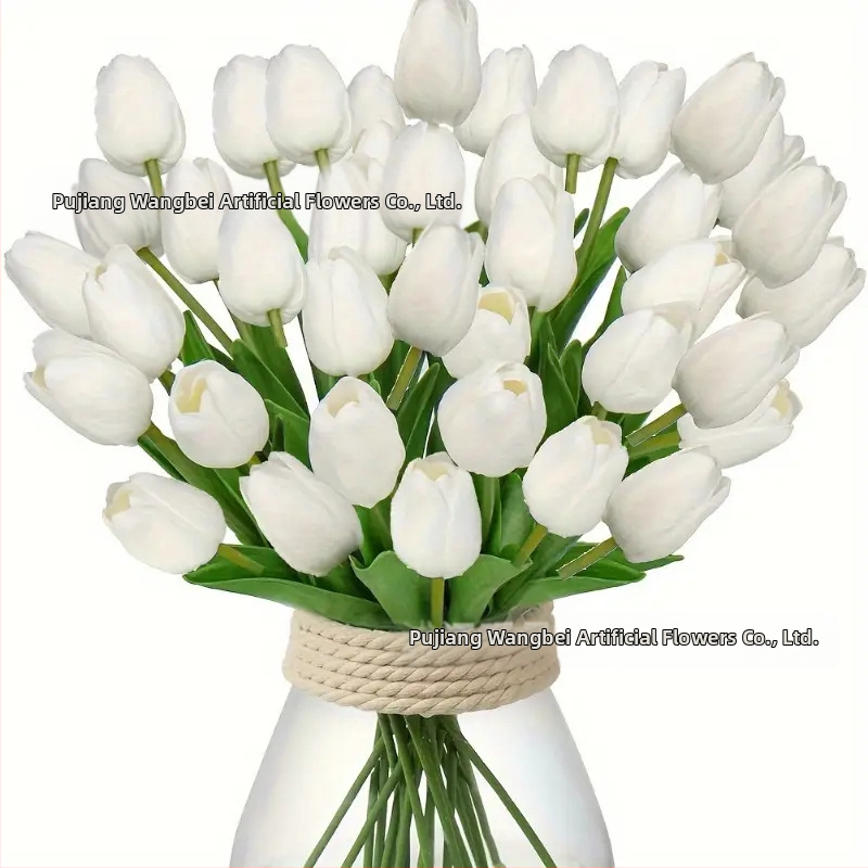 Wangbei W521 Τουλίπες Τεχνητά Λουλούδια – Υλικό PU, Διακόσμηση Σπιτιού