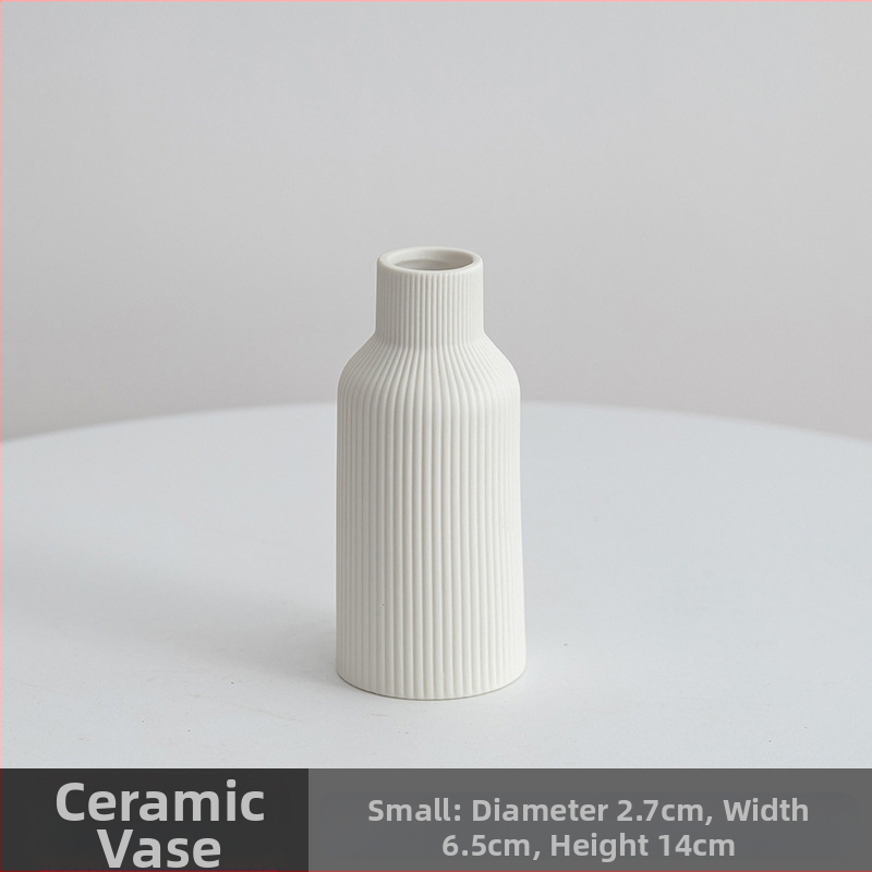 Κεραμικό βάζο, σετ τριών τεμαχίων, μοντέρνο μινιμαλιστικό στυλ, κανονική συσκευασία