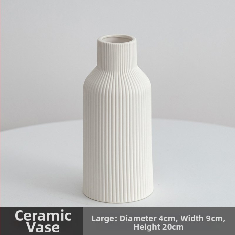 Κεραμικό βάζο, σετ τριών τεμαχίων, μοντέρνο μινιμαλιστικό στυλ, κανονική συσκευασία