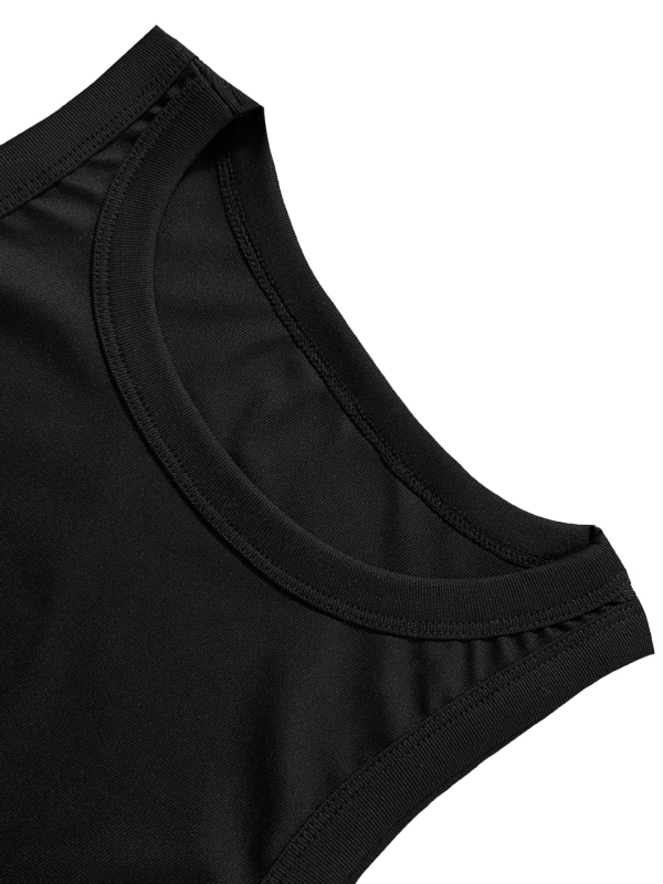 Γυναικείο αμάνικο τοπ με εκτύπωση Πύργος του Άιφελ και γράμματα — Μαύρο γεωμετρικό μοτίβο με ροζ καρδιές; Κύριο ύφασμα: 95% πολυεστέρας, 5% ελαστάνη; Κάλυμμα: βαμβάκι; Επένδυση: βαμβάκι; Μαλακό ατσάλινο δαχτυλίδι