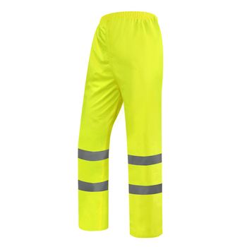 Безопасен дъждовен комплект с двойно-слойна конструкция, 210D плат, рефлективни ленти, за възрастни, произход Jiangsu