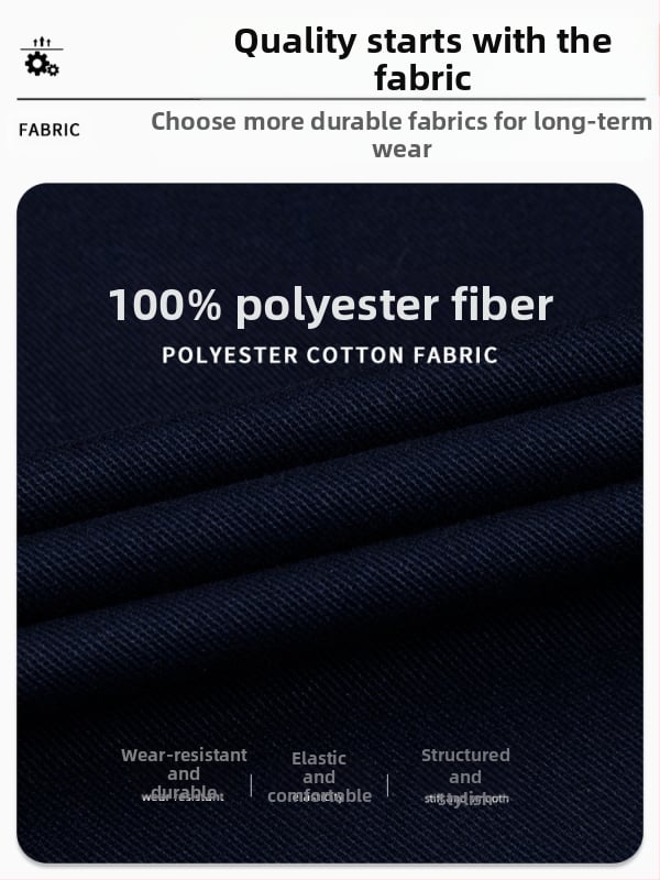 Работни панталони за механик, много джобове, износоустойчиви, подсилени, влагоотводящи, 100% полиестер