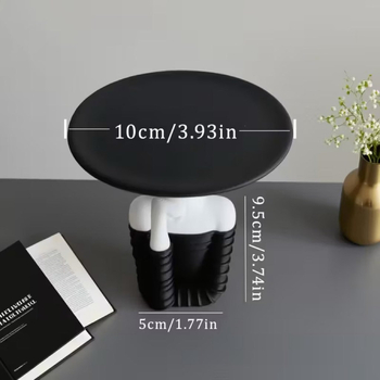 3D εκτυπωμένος δίσκος, μινιμαλιστικό κινεζικό στυλ, PLA υλικό, μη εισαγόμενο