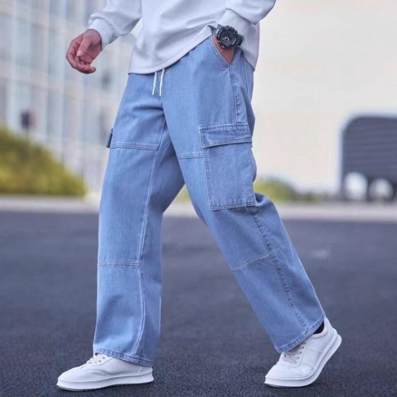 Vyriški Slim Fit džinsai su distressed apdaila, vidutinio juosmens, užtrauktukas, 70% medvilnė.