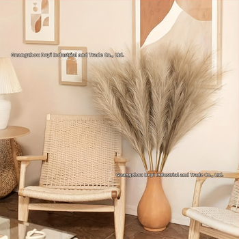 Τεχνητό γρασίδι πάμπας, μποέμ στυλ, υλικό από μεταξωτό άνθος, κωδικός προϊόντος 4257, ποικιλία 6533-21