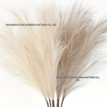 Τεχνητό γρασίδι πάμπας, μποέμ στυλ, υλικό από μεταξωτό άνθος, κωδικός προϊόντος 4257, ποικιλία 6533-21