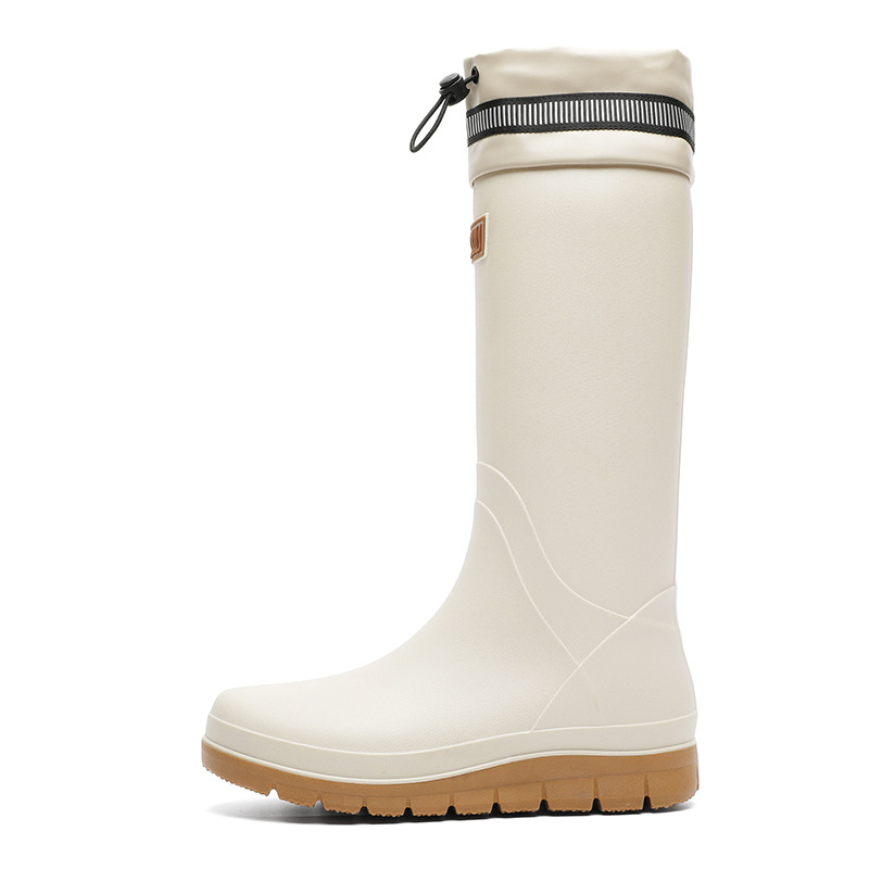 Vyriski aukštos lietaus batai, plastikinis viršus, gumos padas, neslystantys, atsparūs dėvėjimui, slip-on