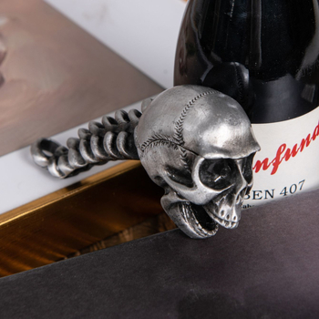 Halloween pudeles atvērējs ar kraniumu - retro dizains, nerūsējošais tērauds, modelis pxx762258413712, augstas kvalitātes