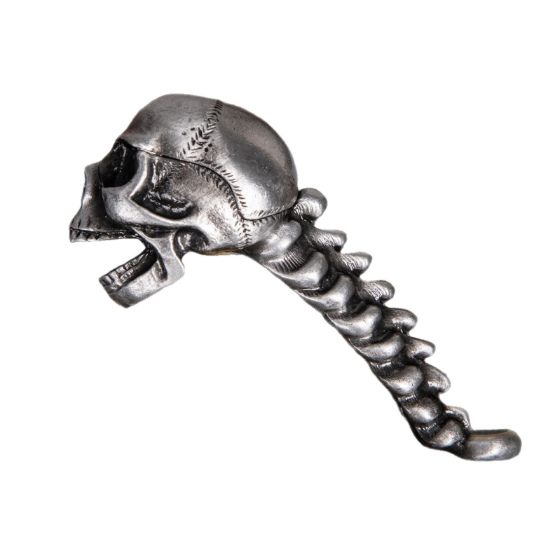 Halloween pudeles atvērējs ar kraniumu - retro dizains, nerūsējošais tērauds, modelis pxx762258413712, augstas kvalitātes