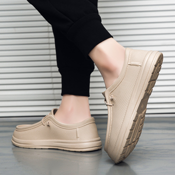 Ανδρικοί loafers καλοκαιρινοί με άνω μέρος από δίχτυ, στρογγυλή μύτη, καουτσούκ σόλα