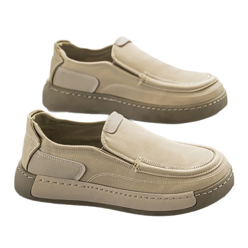 Vyriski Slip-On kvėpuojantys sportiniai bateliai su Flyknit viršutine dalimi, žemas profilis, vasara, plokščias padas