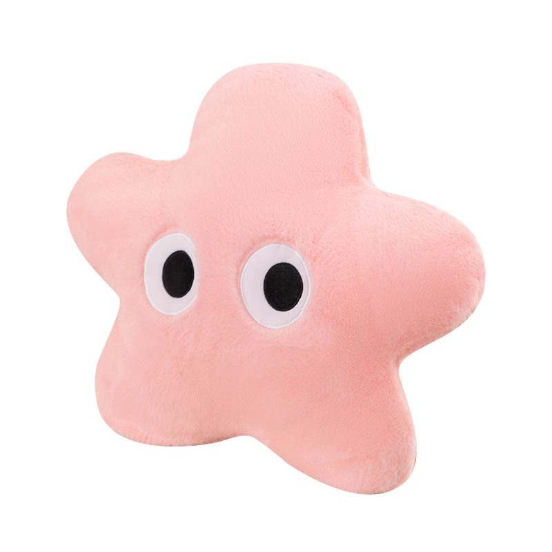 Плюшено животинче възглавничка за диван с къс плюш, пълнене PP памук, опакована в мрежеста торбичка, персонализиране на проби за възраст 14+