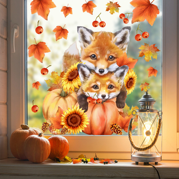 PVC αυτοκόλλητο τοίχου | Σύγχρονος μινιμαλιστικός σχεδιασμός | Σχέδιο: φυτά και λουλούδια, χαριτωμένα ζώα | 1 τεμάχιο | Κατάλληλο για σαλόνι, υπνοδωμάτιο, γραφείο