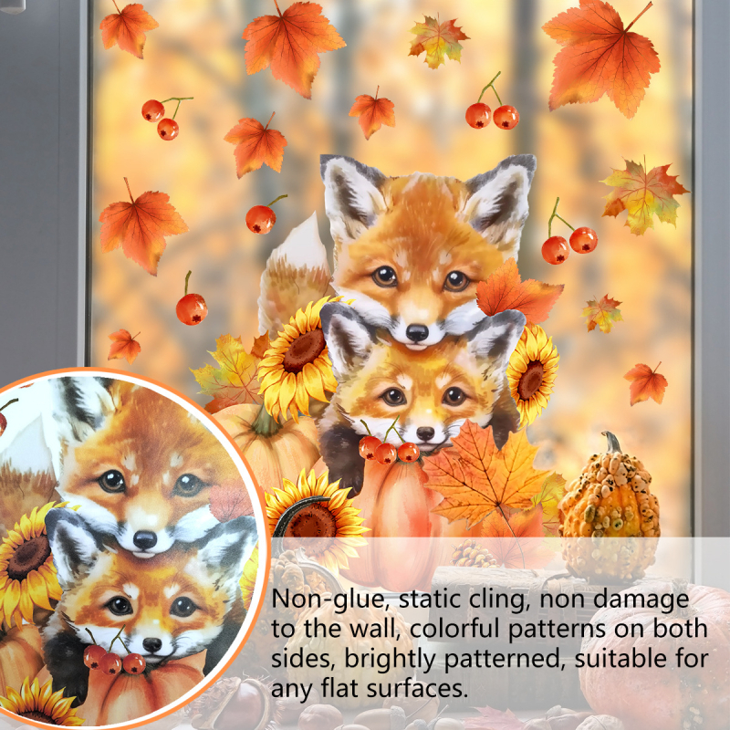 PVC αυτοκόλλητο τοίχου | Σύγχρονος μινιμαλιστικός σχεδιασμός | Σχέδιο: φυτά και λουλούδια, χαριτωμένα ζώα | 1 τεμάχιο | Κατάλληλο για σαλόνι, υπνοδωμάτιο, γραφείο