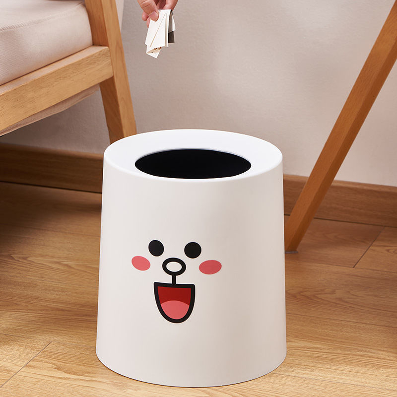 Plastični koš za otpad bez poklopca, s funkcijom sterilizacije, kapacitet do 4 L, za vanjsku upotrebu