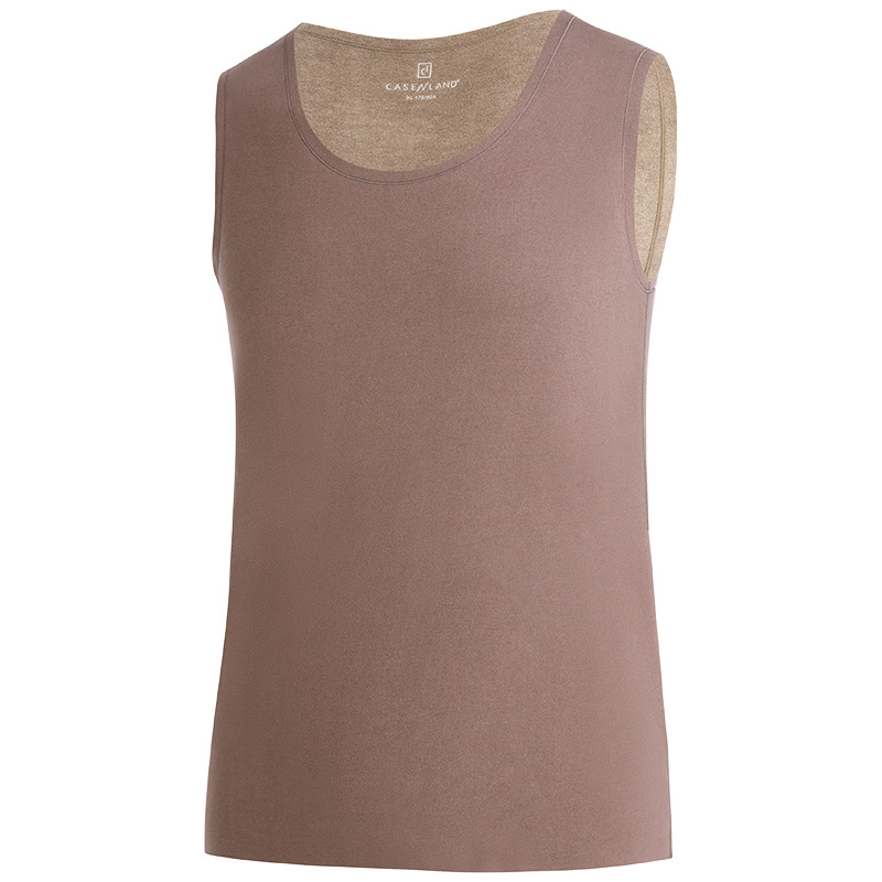 Termalna vesta, samopodgrijavajuća, Lyocell-kašmir, debela 251-300 g/m², bezšivna, okrugli izrez