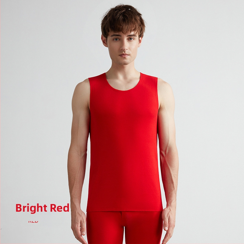 Termalna vesta, samopodgrijavajuća, Lyocell-kašmir, debela 251-300 g/m², bezšivna, okrugli izrez