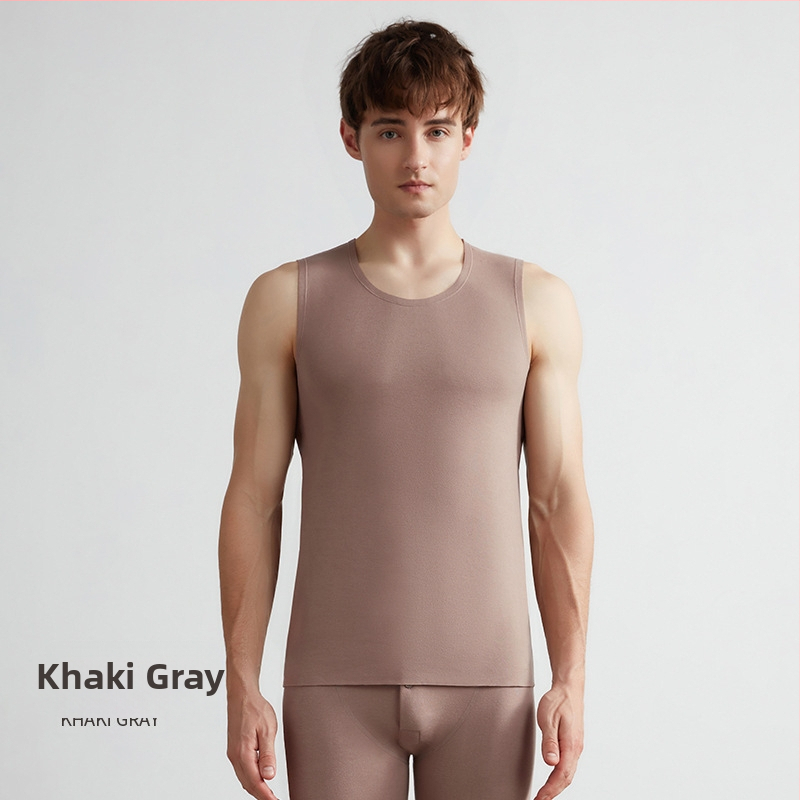 Termalna vesta, samopodgrijavajuća, Lyocell-kašmir, debela 251-300 g/m², bezšivna, okrugli izrez