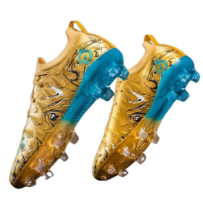 Unisex futbola kurpes treniņiem un sacensībām, augšējā Flyknit+TPU daļa; PU zole; gumijas zole; līmēta konstrukcija; piemērotas dabiskajam un mākslīgajam zālājam