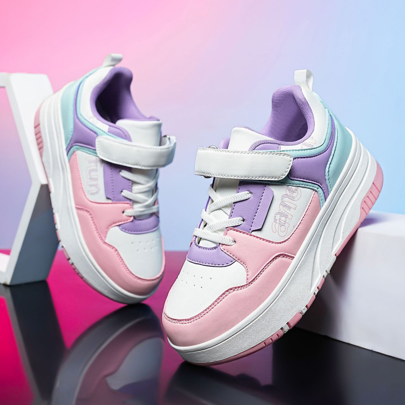 Heelys για παιδιά: δύο σε ένα παπούτσια roller με διπλούς τροχούς από PU, unisex, μοντέλο LC166