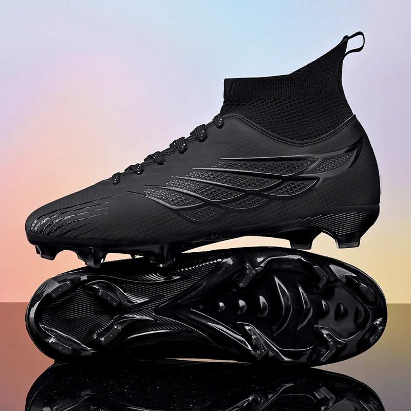 Augstas top futbola kurpes ar TF Studded un AG Studs, sietaina virsma, gumijas zole, piemērotas dabiskajam un mākslīgajam zālienam