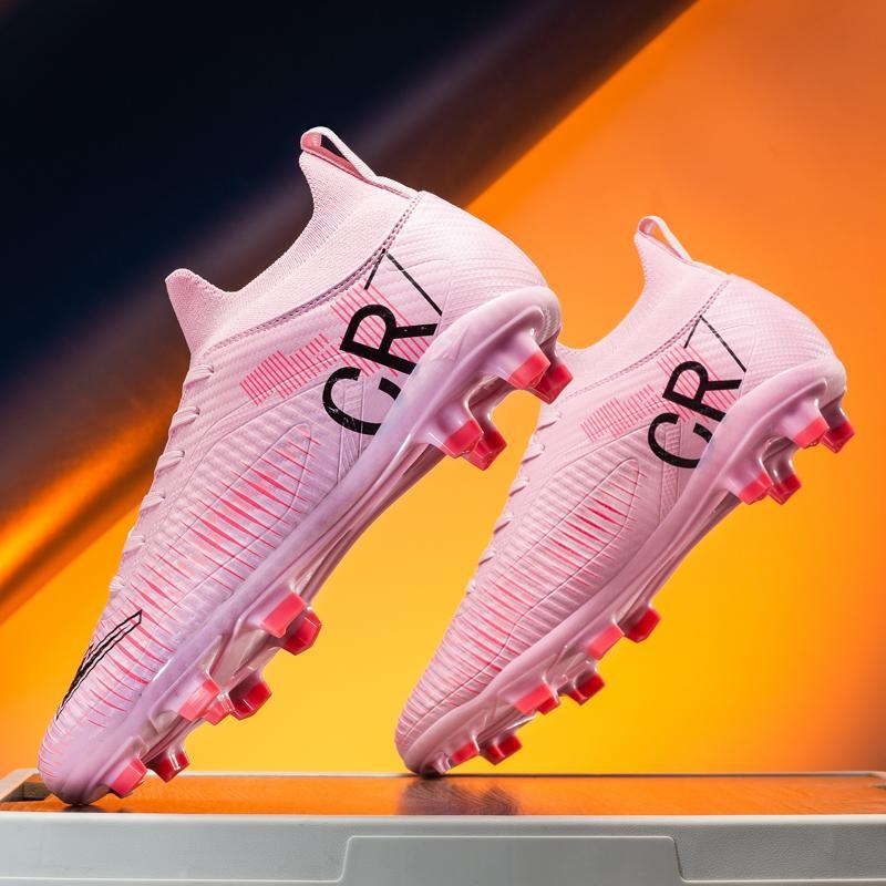 Unisex augstas profila futbola kurpes ar TF naglām, piemērotas dabīgajam un mākslīgajam zālienam – apmācībām bērniem un spēlei pieaugušajiem
