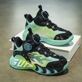 Zēnu skrējiena apavi - Sintētiskā āda, MD zole, ūdensizturīgas, vieglas, pretslīdēšanas tehnoloģija