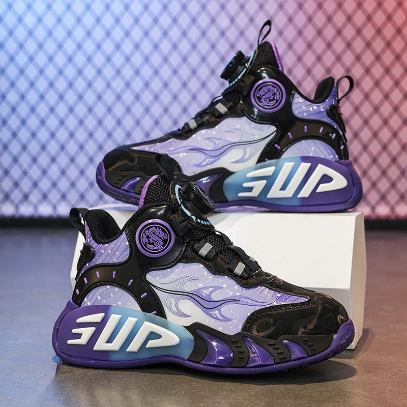 Zēnu skrējiena apavi - Sintētiskā āda, MD zole, ūdensizturīgas, vieglas, pretslīdēšanas tehnoloģija