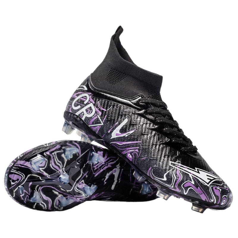 Futbola kurpes zālei – universālas, pieaugušajiem, priekšējās šņorēšanas, augšējā daļa no sintētiskās ādas, gumijas zole