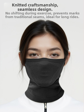 Mailton εξατομικευμένη μάσκα ποδηλασίας με στερέωση στο αυτί, ανθεκτική στον άνεμο, UV προστασία για ορειβασία (Spandex/Nylon, Unisex)