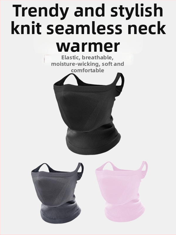 Mailton персонализирана маска за колоездене с ушно закрепване, ветроустойчива и UV защита за планински изкачвания (Spandex/Nylon, унисекс)