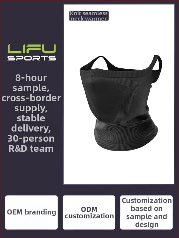 Mailton εξατομικευμένη μάσκα ποδηλασίας με στερέωση στο αυτί, ανθεκτική στον άνεμο, UV προστασία για ορειβασία (Spandex/Nylon, Unisex)