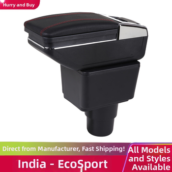 Yidelon πλαστικό κουτί αποθήκευσης υποβραχιόνιου για Ford EcoSport – κεντρική κονσόλα υποβραχιόνιου, μοντέλο EcoSport