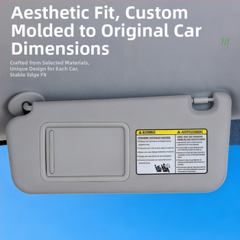 Ζεύγος ηλιοπροστατευτικών για Toyota RAV4 (2006-2012) – PVC | Εγκατάσταση με ενσωματωμένη Κάρτα | Απλό στυλ