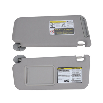 Ζεύγος ηλιοπροστατευτικών για Toyota RAV4 (2006-2012) – PVC | Εγκατάσταση με ενσωματωμένη Κάρτα | Απλό στυλ