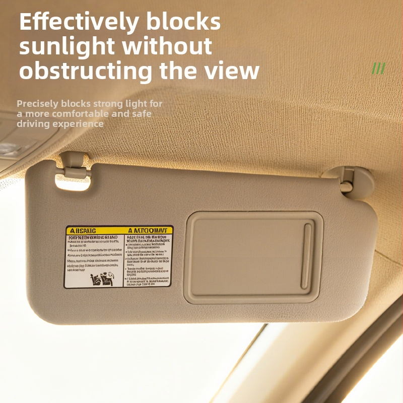 Пара козирки за слънце за Toyota RAV4 (2006-2012) – PVC материал • Монтаж чрез карта • Прост стил